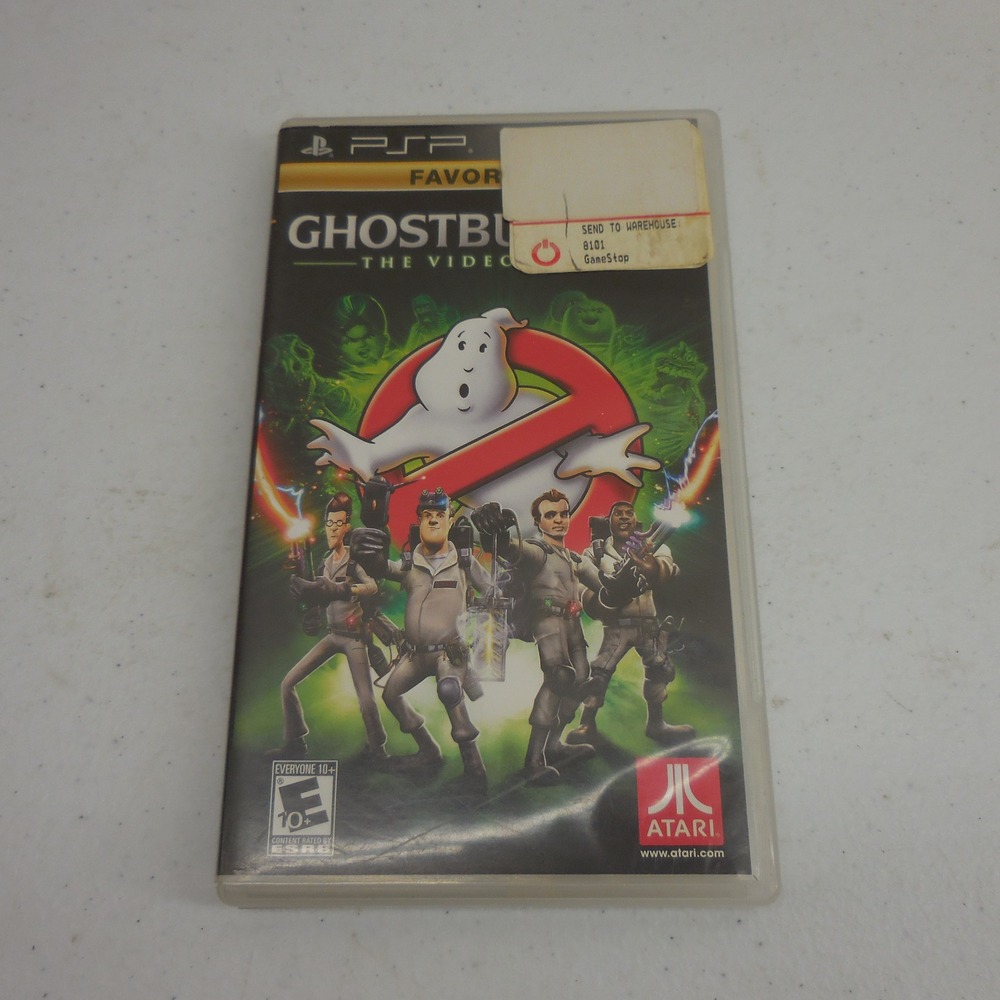 Ghostbusters The Video Game Sony PSP Atari UMD Handheld Action Adventure Game